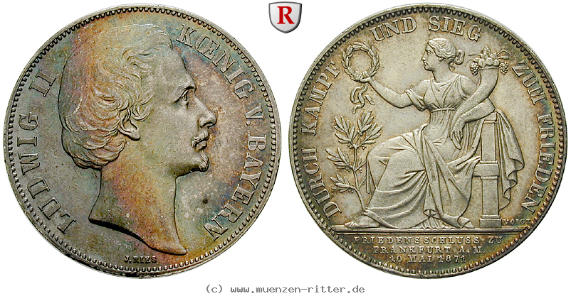 Klicken Sie auf das Bild um es auf Ihrem Rechner zu speichern bayern-ludwig-ii-siegestaler/100571.jpg