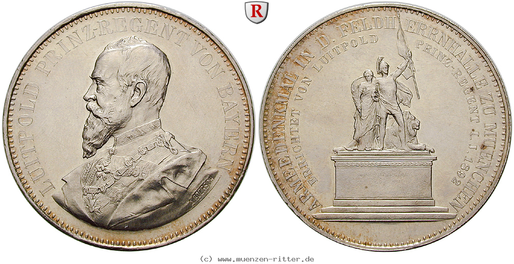 Klicken Sie auf das Bild um es auf Ihrem Rechner zu speichern bayern-luitpold-prinzregent-silbermedaille/25284.jpg