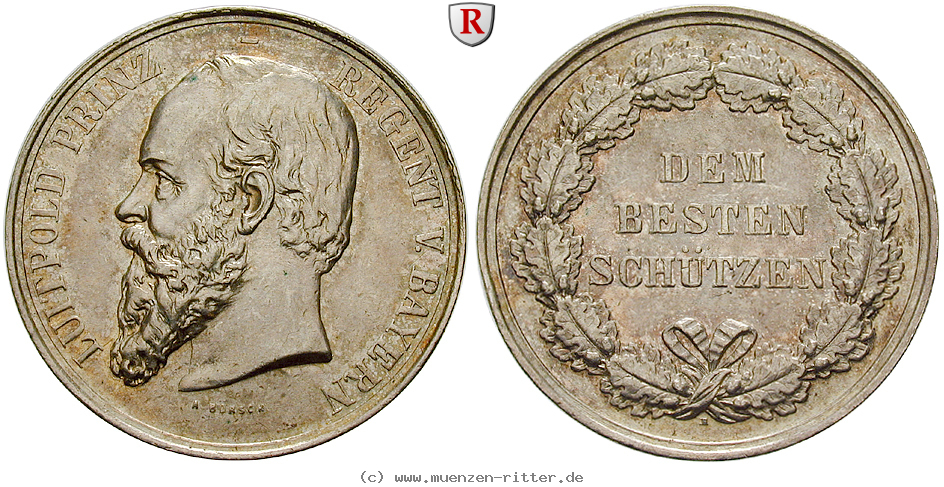 Klicken Sie auf das Bild um es auf Ihrem Rechner zu speichern bayern-luitpold-prinzregent-silbermedaille/29925.jpg