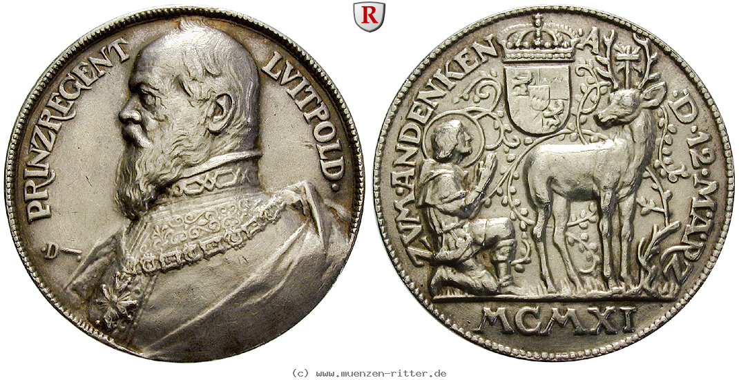 Klicken Sie auf das Bild um es auf Ihrem Rechner zu speichern bayern-luitpold-prinzregent-silbermedaille/95572.jpg