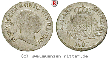 Klicken Sie auf das Bild um es auf Ihrem Rechner zu speichern bayern-maximilian-i-joseph-kreuzer/89180.jpg