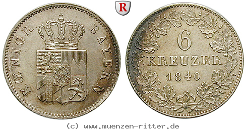 Klicken Sie auf das Bild um es auf Ihrem Rechner zu speichern bayern-maximilian-ii-6-kreuzer/35931.jpg