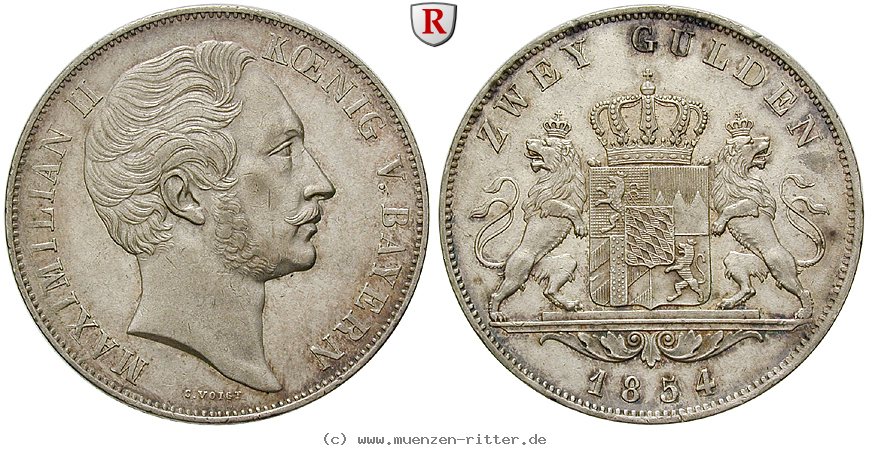 Klicken Sie auf das Bild um es auf Ihrem Rechner zu speichern bayern-maximilian-ii-doppelgulden/85049.jpg