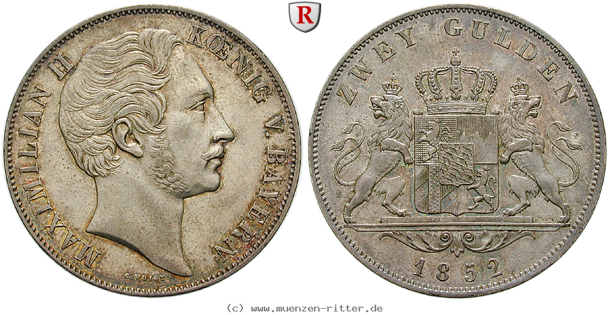 Klicken Sie auf das Bild um es auf Ihrem Rechner zu speichern bayern-maximilian-ii-doppelgulden/90587.jpg