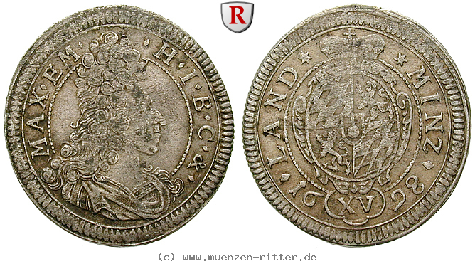 Klicken Sie auf das Bild um es auf Ihrem Rechner zu speichern bayern-maximilian-ii-emanuel-15-kreuzer/93852.jpg