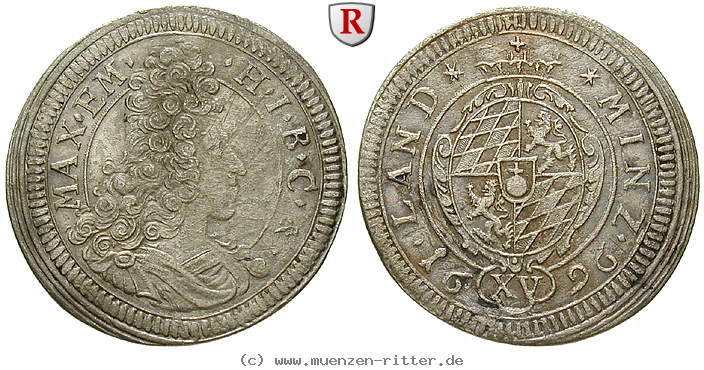 Klicken Sie auf das Bild um es auf Ihrem Rechner zu speichern bayern-maximilian-ii-emanuel-15-kreuzer/94364.jpg