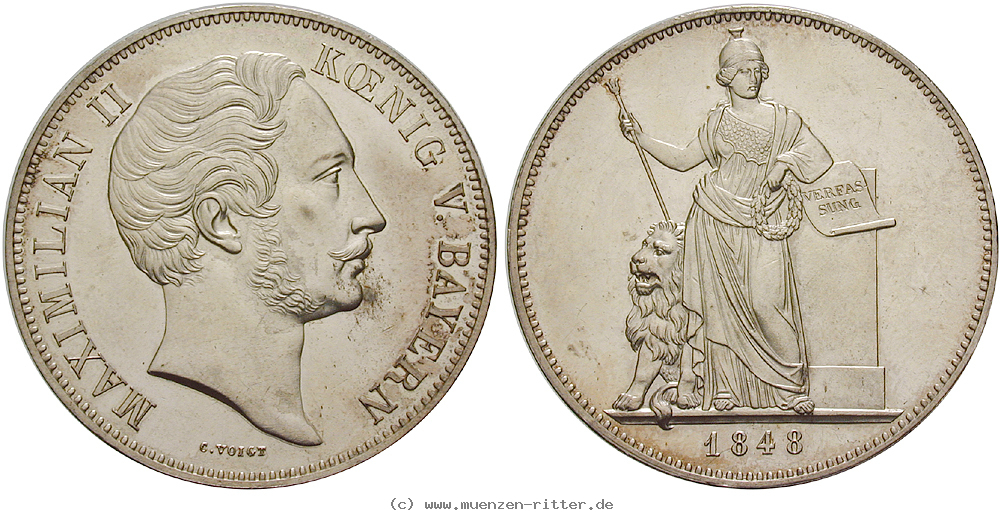 Klicken Sie auf das Bild um es auf Ihrem Rechner zu speichern bayern-maximilian-ii-geschichtsdoppeltaler/28454.jpg