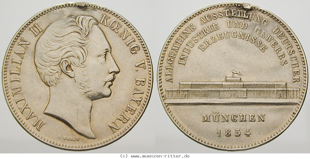Klicken Sie auf das Bild um es auf Ihrem Rechner zu speichern bayern-maximilian-ii-geschichtsdoppeltaler/34719.jpg