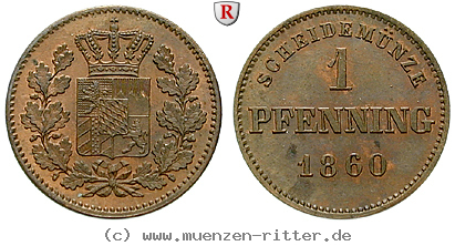 Klicken Sie auf das Bild um es auf Ihrem Rechner zu speichern bayern-maximilian-ii-pfennig/93779.jpg