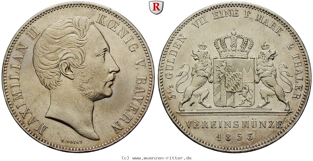bayern-maximilian-ii-vereinsdoppeltaler/88166.jpg