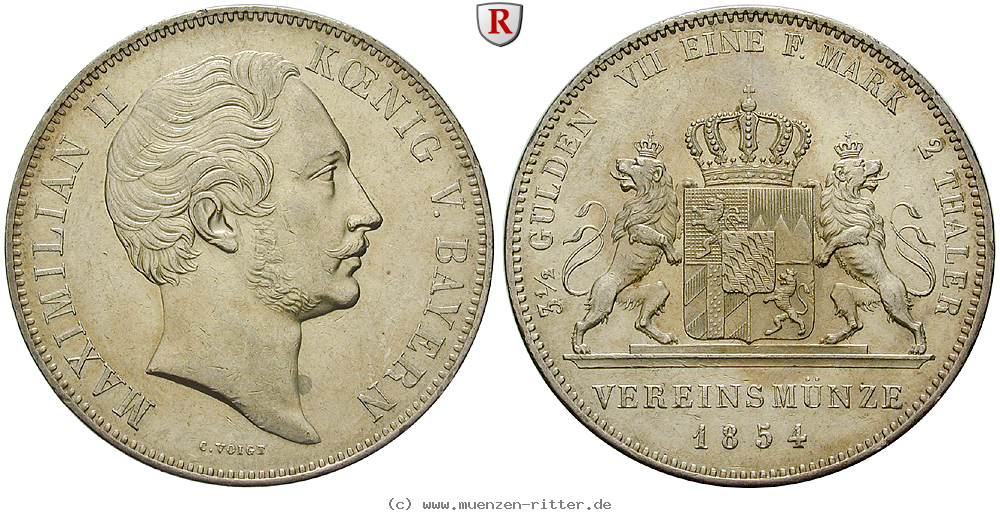 Klicken Sie auf das Bild um es auf Ihrem Rechner zu speichern bayern-maximilian-ii-vereinsdoppeltaler/88167.jpg