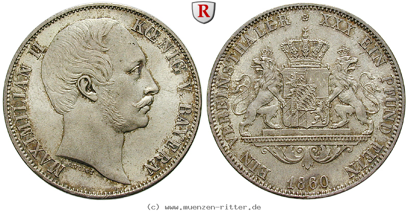 Klicken Sie auf das Bild um es auf Ihrem Rechner zu speichern bayern-maximilian-ii-vereinstaler/90589.jpg