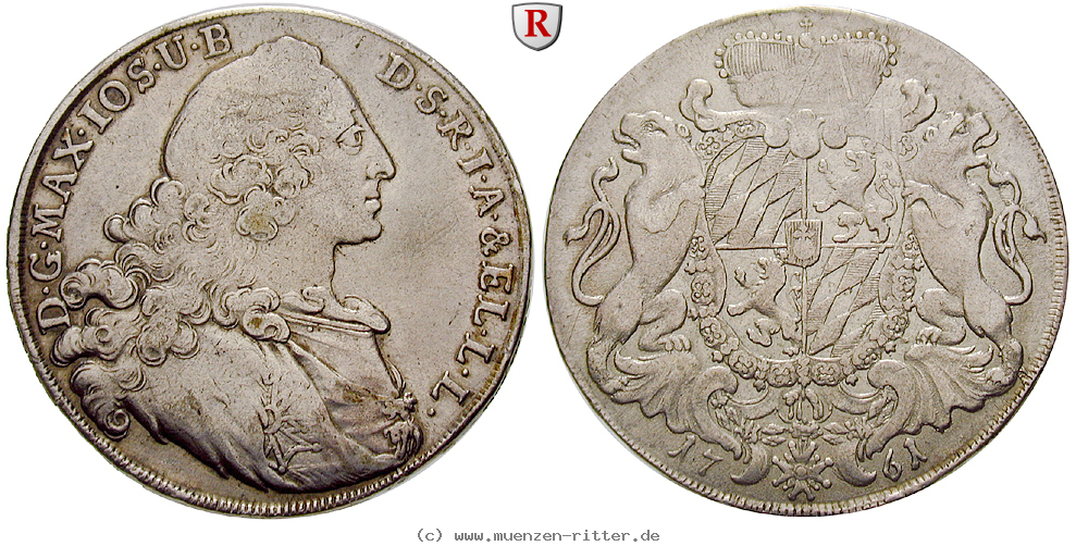 Klicken Sie auf das Bild um es auf Ihrem Rechner zu speichern bayern-maximilian-iii-joseph-wappentaler/25259.jpg