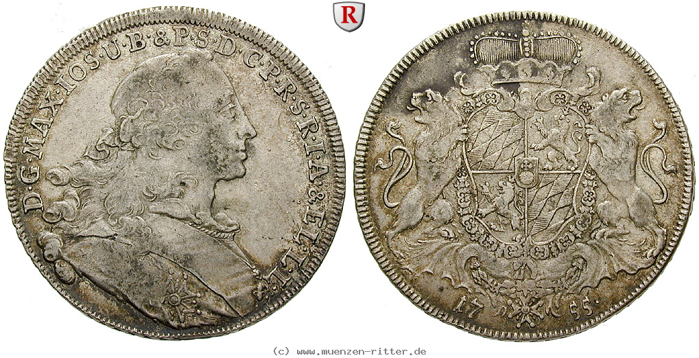 Klicken Sie auf das Bild um es auf Ihrem Rechner zu speichern bayern-maximilian-iii-joseph-wappentaler/eadt2245.jpg
