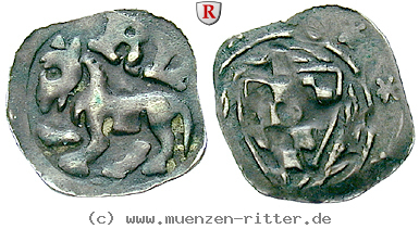 Klicken Sie auf das Bild um es auf Ihrem Rechner zu speichern bayern-rudolf-i--der-stammler-und-ludwig-iv--der-bayer-pfennig/32084.jpg