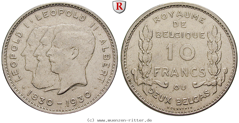Klicken Sie auf das Bild um es auf Ihrem Rechner zu speichern belgien-albert-i-10-francs/66366.jpg