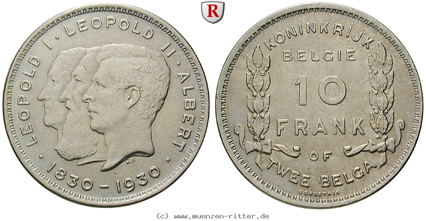 Klicken Sie auf das Bild um es auf Ihrem Rechner zu speichern belgien-albert-i-10-francs/66367.jpg
