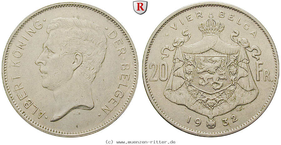 Klicken Sie auf das Bild um es auf Ihrem Rechner zu speichern belgien-albert-i-20-francs/42103.jpg