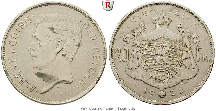 Klicken Sie auf das Bild um es auf Ihrem Rechner zu speichern belgien-albert-i-20-francs/42104.jpg