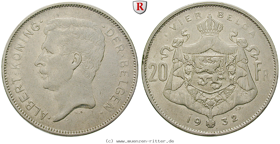 Klicken Sie auf das Bild um es auf Ihrem Rechner zu speichern belgien-albert-i-20-francs/66369.jpg