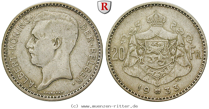Klicken Sie auf das Bild um es auf Ihrem Rechner zu speichern belgien-albert-i-20-francs/66374.jpg