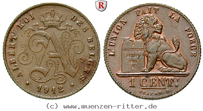 belgien-albert-i-centime/66363.jpg