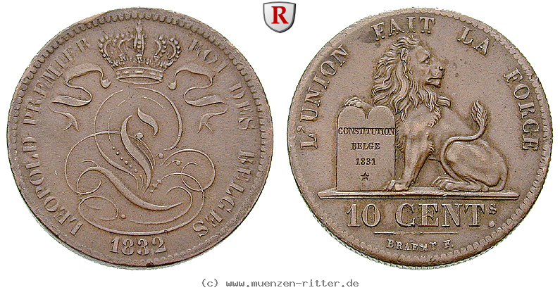 Klicken Sie auf das Bild um es auf Ihrem Rechner zu speichern belgien-leopold-i-10-centimes/ag19883.jpg