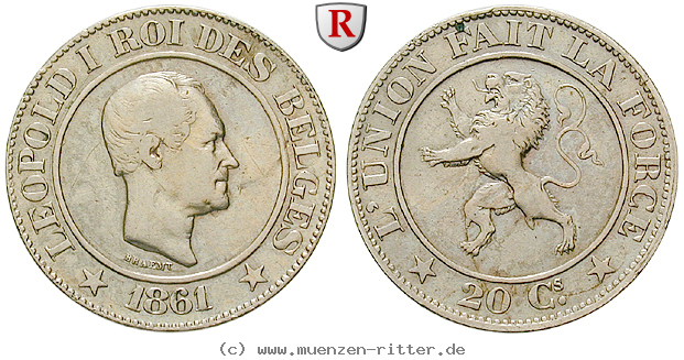 Klicken Sie auf das Bild um es auf Ihrem Rechner zu speichern belgien-leopold-i-20-centimes/42108.jpg