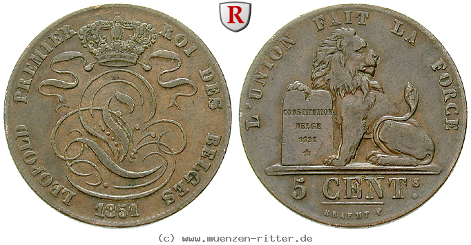 Klicken Sie auf das Bild um es auf Ihrem Rechner zu speichern belgien-leopold-i-5-centimes/43796.jpg