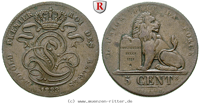 Klicken Sie auf das Bild um es auf Ihrem Rechner zu speichern belgien-leopold-i-5-centimes/66885.jpg