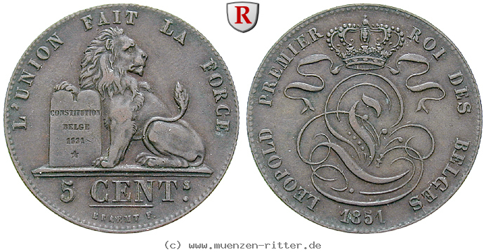 Klicken Sie auf das Bild um es auf Ihrem Rechner zu speichern belgien-leopold-i-5-centimes/82743.jpg