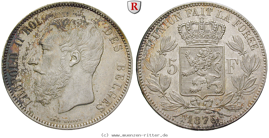 Klicken Sie auf das Bild um es auf Ihrem Rechner zu speichern belgien-leopold-ii-5-francs/29563.jpg