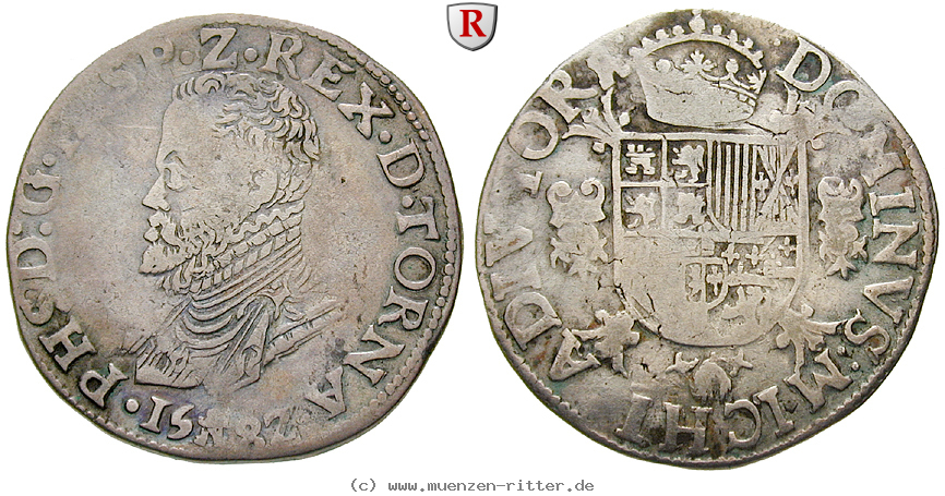 Klicken Sie auf das Bild um es auf Ihrem Rechner zu speichern belgien-philipp-ii-1-2-philippstaler/29548.jpg
