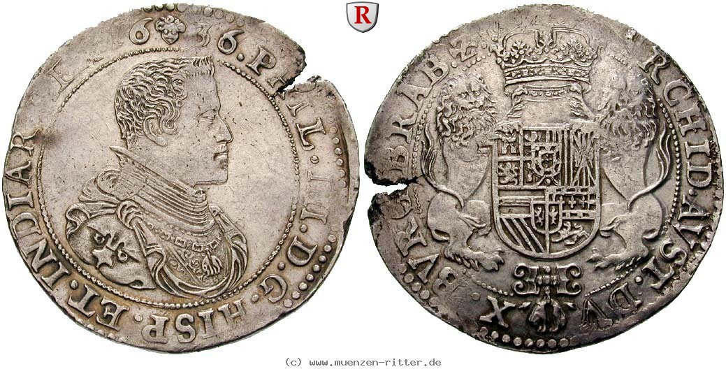Klicken Sie auf das Bild um es auf Ihrem Rechner zu speichern belgien-philipp-iv-dukaton/ag9705.jpg
