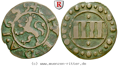 Klicken Sie auf das Bild um es auf Ihrem Rechner zu speichern bentheim-tecklenburg-rheda-grafschaft-moritz-4-pfennig/34434.jpg