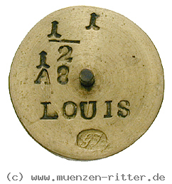 Klicken Sie auf das Bild um es auf Ihrem Rechner zu speichern berlin-stadt-muenzgewicht-zu-1-2-louis-d-or/53898.jpg