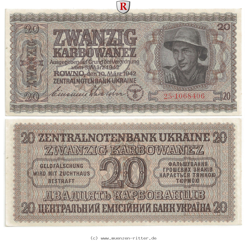 Klicken Sie auf das Bild um es auf Ihrem Rechner zu speichern besatzungsausgaben-des-2-weltkrieges-1939-1945-20-karbowanez/11073.jpg