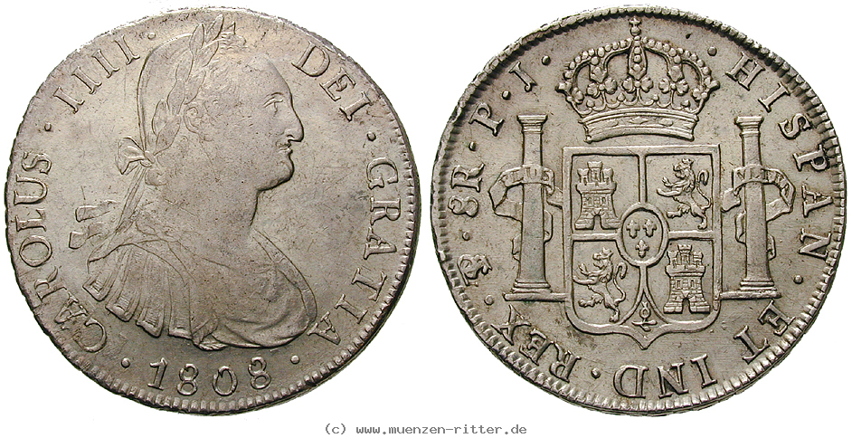 Klicken Sie auf das Bild um es auf Ihrem Rechner zu speichern bolivien-carlos-iv-8-reales/13162.jpg