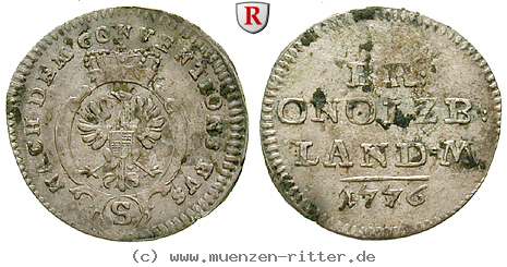 Klicken Sie auf das Bild um es auf Ihrem Rechner zu speichern brandenburg-in-franken-christian-friedrich-karl-alexander-2-1-2-kreuzer/34639.jpg