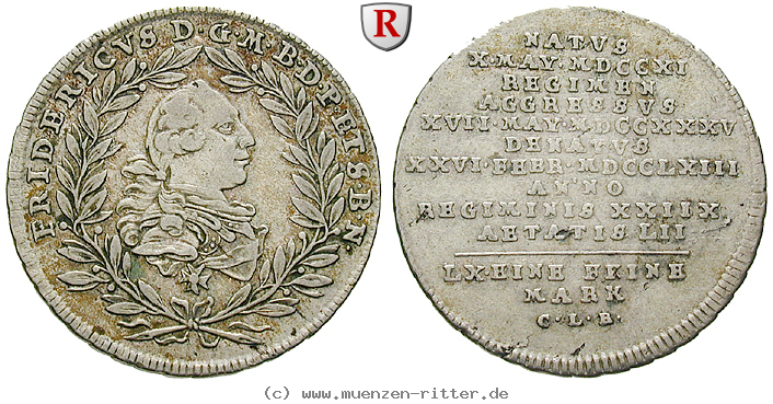 Klicken Sie auf das Bild um es auf Ihrem Rechner zu speichern brandenburg-in-franken-friedrich-1-6-taler/69097.jpg