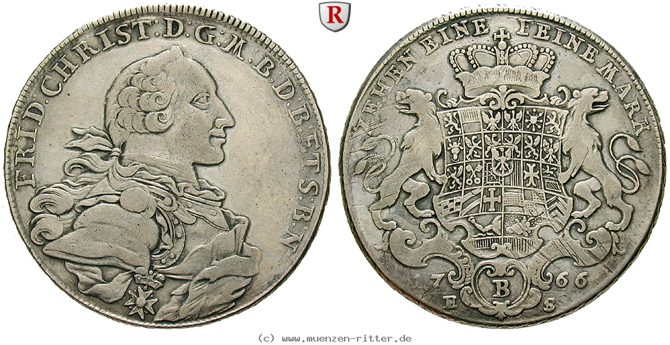 Klicken Sie auf das Bild um es auf Ihrem Rechner zu speichern brandenburg-in-franken-friedrich-christian-konventionstaler/100798.jpg