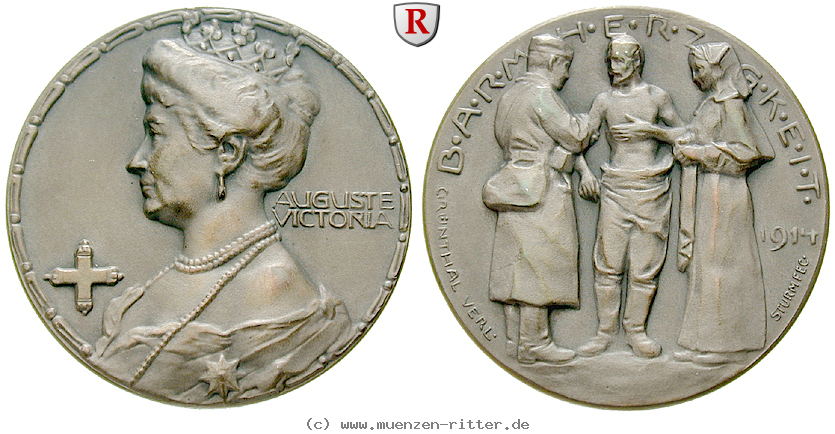 Klicken Sie auf das Bild um es auf Ihrem Rechner zu speichern brandenburg-preussen-auguste-victoria-gattin-wilhelm-ii-silbermedaille/35136.jpg