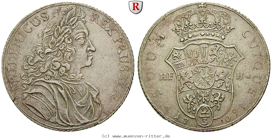 Klicken Sie auf das Bild um es auf Ihrem Rechner zu speichern brandenburg-preussen-friedrich-i-2-3-taler/46019.jpg