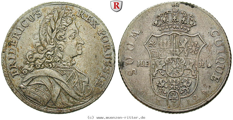 Klicken Sie auf das Bild um es auf Ihrem Rechner zu speichern brandenburg-preussen-friedrich-i-2-3-taler/92178.jpg