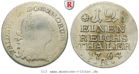 Klicken Sie auf das Bild um es auf Ihrem Rechner zu speichern brandenburg-preussen-friedrich-ii-1-12-taler/69020.jpg