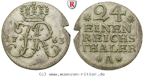 Klicken Sie auf das Bild um es auf Ihrem Rechner zu speichern brandenburg-preussen-friedrich-ii-1-24-taler/85937.jpg