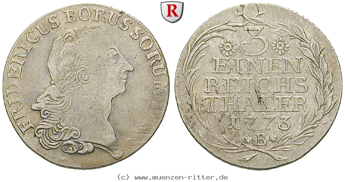 Klicken Sie auf das Bild um es auf Ihrem Rechner zu speichern brandenburg-preussen-friedrich-ii-1-3-taler/69270.jpg