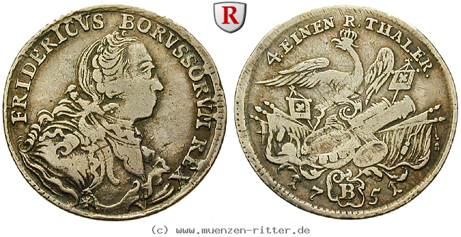 Klicken Sie auf das Bild um es auf Ihrem Rechner zu speichern brandenburg-preussen-friedrich-ii-1-4-reichstaler/34856.jpg
