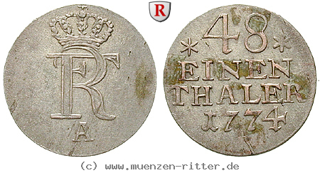 Klicken Sie auf das Bild um es auf Ihrem Rechner zu speichern brandenburg-preussen-friedrich-ii-1-48-taler/14696.jpg