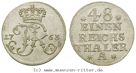 Klicken Sie auf das Bild um es auf Ihrem Rechner zu speichern brandenburg-preussen-friedrich-ii-1-48-taler/42905.jpg